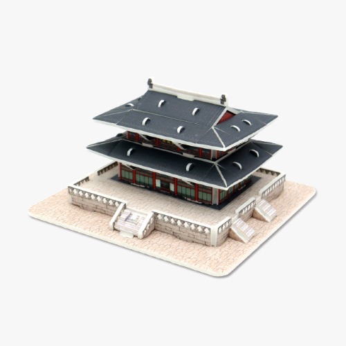모또 조선의 왕실 경복궁 근정전 만들기 3D입체퍼즐