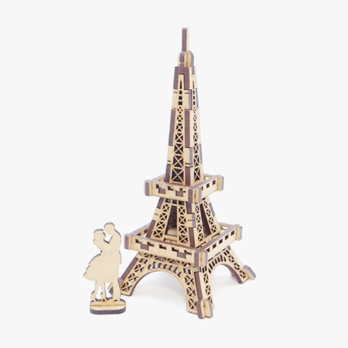 모또 나무 프랑스 파리 에펠탑 입체퍼즐 만들기