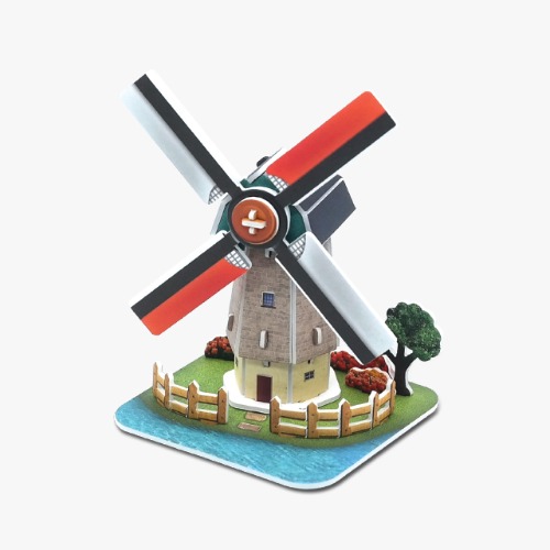 모또 유명 건축물 풍차 만들기 3D입체퍼즐