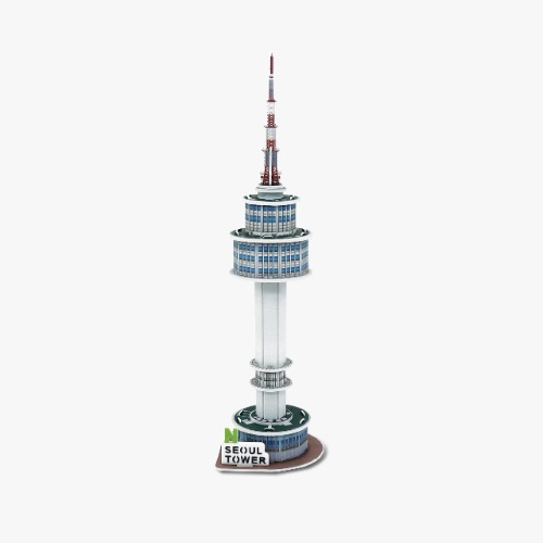 모또 세계 문화유산 건축모형 서울타워 종이 조립 집콕 놀이 만들기 3D입체퍼즐