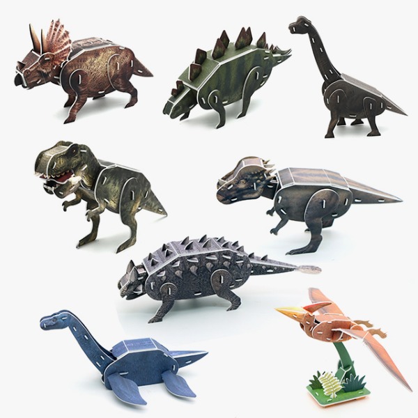 모또 공룡 만들기 8종 세트 3D입체퍼즐