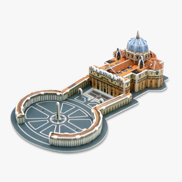 모또 유명 건축물 성베드로 대성당 3D입체퍼즐 만들기